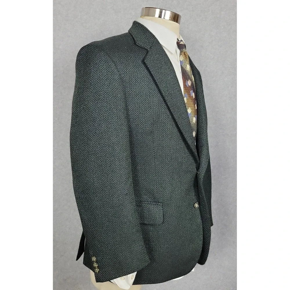 Magee Moriarty's Gap of Dunloe Green Blue Tweed Blazer Sport Coat Jacket 42S